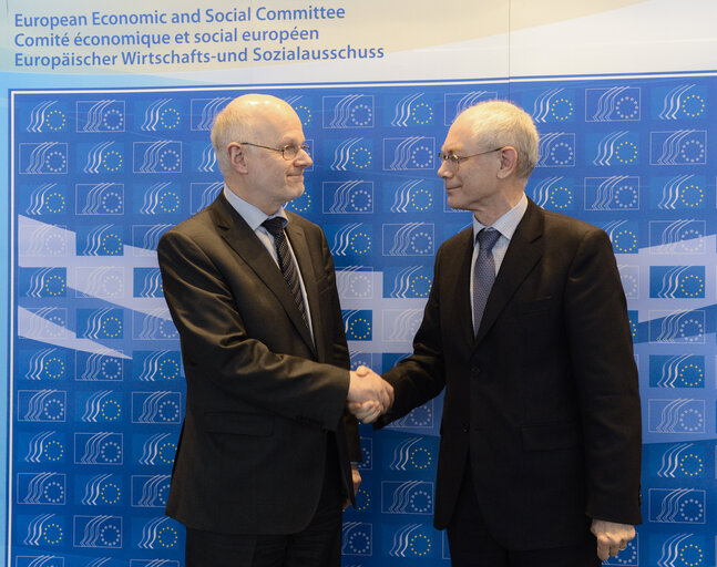 President of the European Council attended the Plenary Session of the EESC - European Economic and Social Comittee