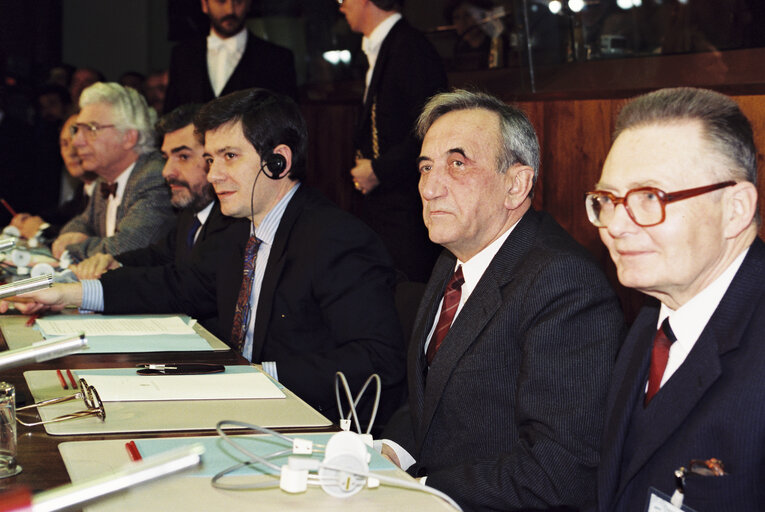 Foto 7: Visit of the Prime minister of Poland to the EP.