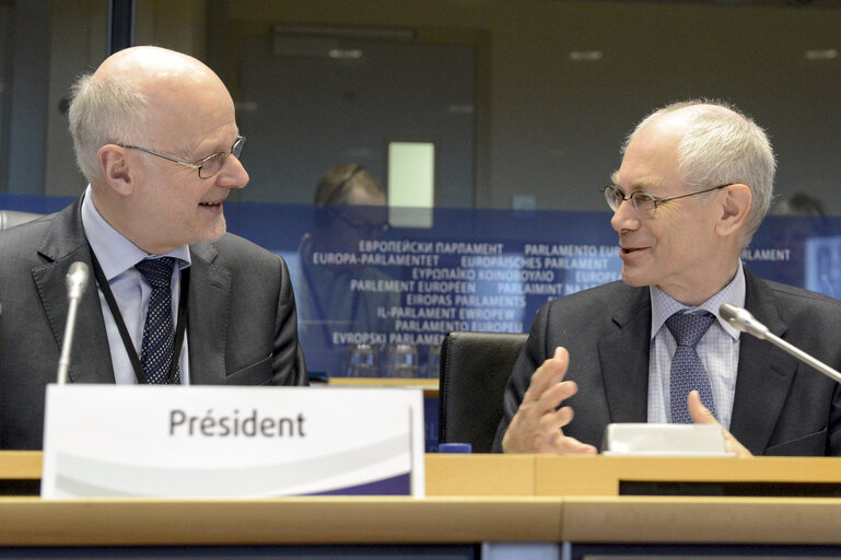 Valokuva 29: President of the European Council attended the Plenary Session of the EESC - European Economic and Social Comittee