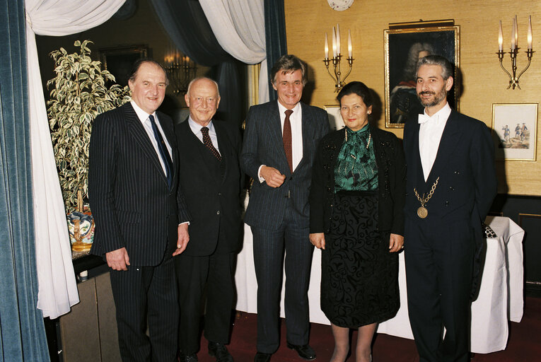 Fotografi 23: Dinner for the handover between the former and the new EP President.