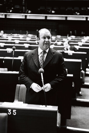 Fotografi 18: Basil de FERRANTI during a session in Strasbourg in February 1980.