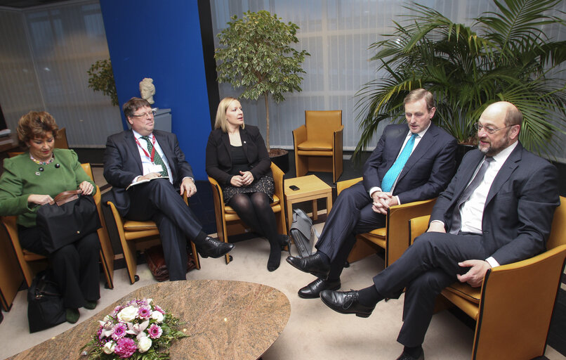 Foto 3: Welcoming the incoming Irish presidency