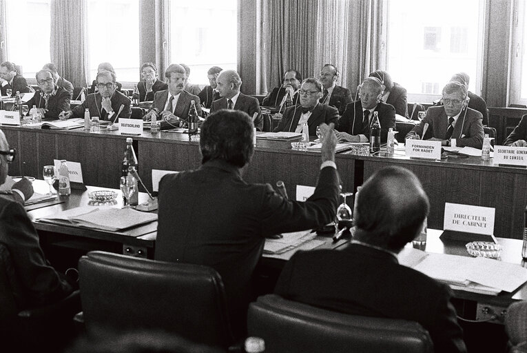 Fotografie 10: Meeting between the European Parliament, the Commission and the Council (Economic and Financial Affairs) in the first half of 1978, in Luxembourg