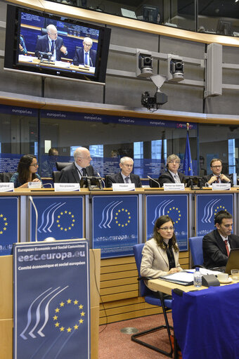 President of the European Council attended the Plenary Session of the EESC - European Economic and Social Comittee