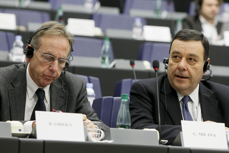 EP President presides over the meeting of the delegation to the Parliamentary Assembly of the Union for the Mediterranean