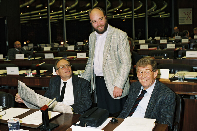 Danish Members of the Socialist Group at work