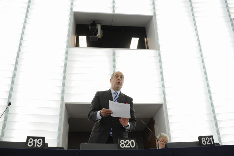 Foto 30: Plenary Session week 6 2013 - Specific measures in favour of agriculture in the smaller Aegean islands