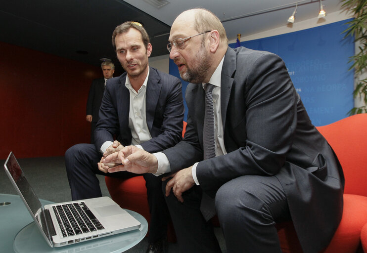 Fotografie 5: EP President meets with representatives of the Citizens' Initiative for freedom of press and media pluralism