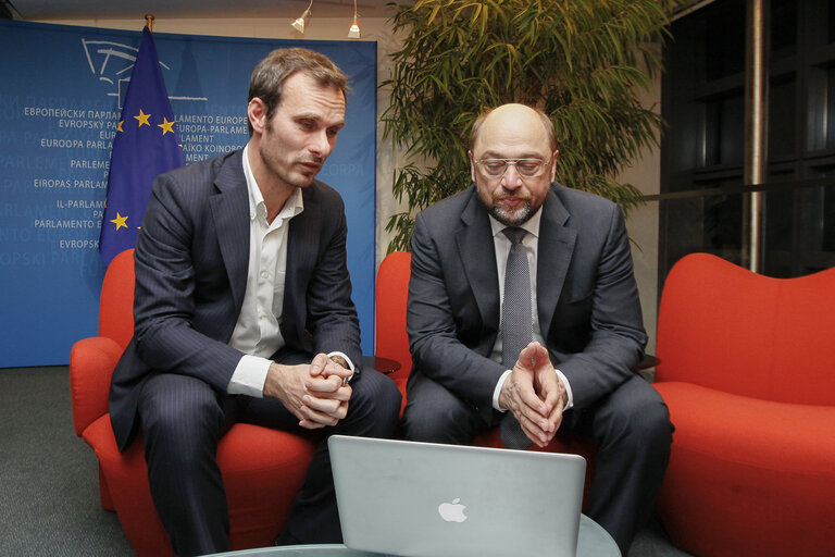 Fotografie 10: EP President meets with representatives of the Citizens' Initiative for freedom of press and media pluralism