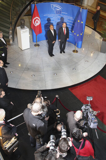 Fotografie 9: Official visit of the President of the Republic of Tunisia to the EP in Strasbourg