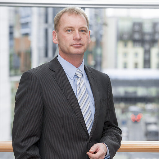 Foto 5: MEP Auke ZIJLSTRA at the EP in Brussels