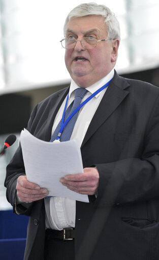 Fotografie 12: Plenary session week 6 2013 in Strasbourg - Joint debate - European Semester