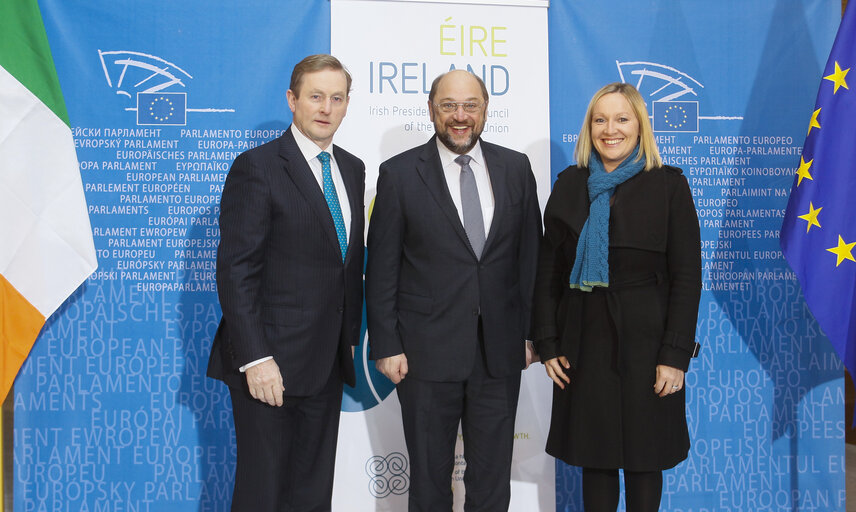 Foto 6: Welcoming the incoming Irish presidency