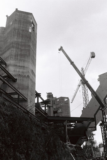 Zdjęcie 1: Construction of new hemicycle Luxembourg NHE