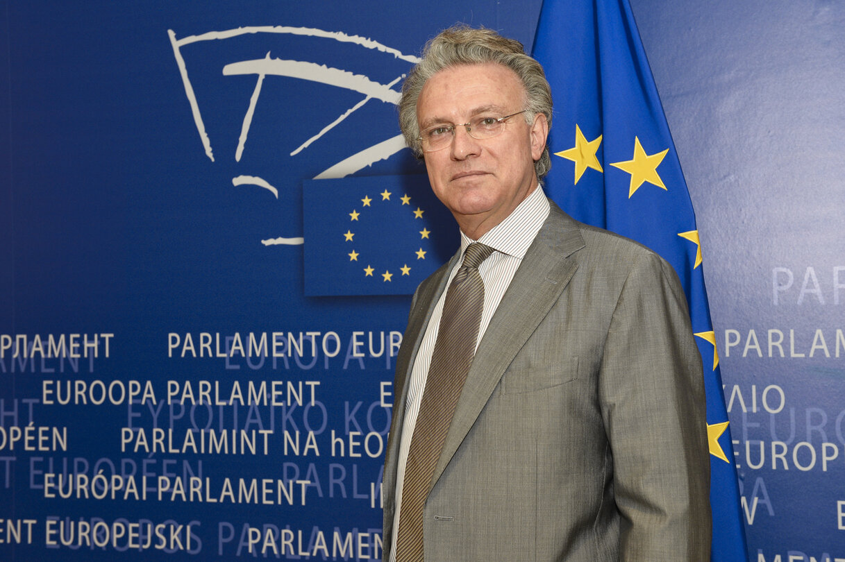 EP President meets with MEP Takis HADJIGEORGIOU