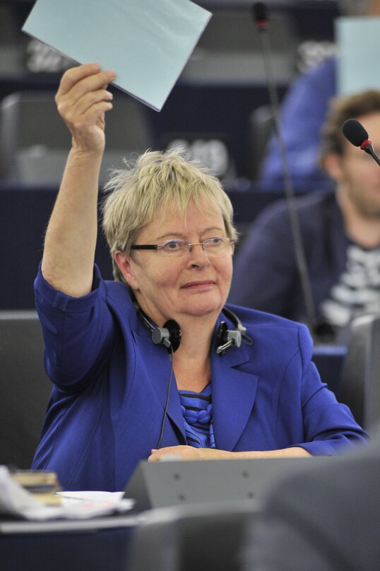 Liisa JAAKONSAARI in plenary session in Strasbourg week 37 2013