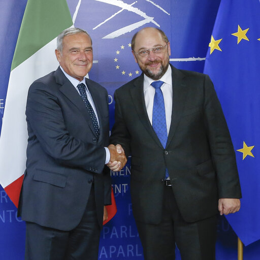 Fotografie 13: EP President meets with President of the Italian Senate.