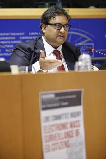 Φωτογραφία 16: LIBE - Third hearing of the LIBE Committee Inquiry on Electronic Mass Surveillance of EU Citizens