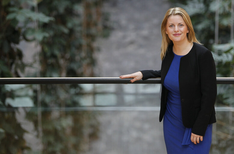 Suriet 7: MEP Emma McCLARKIN at the European Parliament in Strasbourg