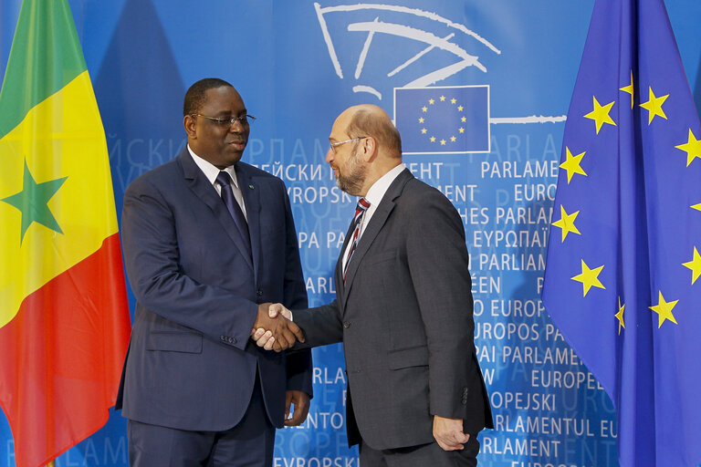 Fotó 21: Official Visit of the President of Senegal to the European Parliament in Strasbourg