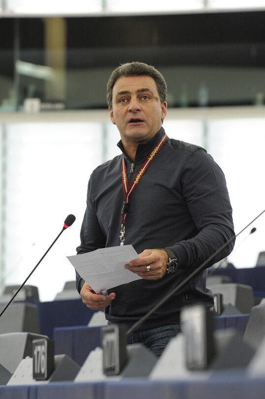 Alexander MIRSKY during plenary session week 41 2013 in Strasbourg