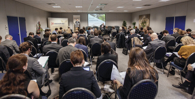 Foto 9: Keynote speech American Chamber of Commerce conference