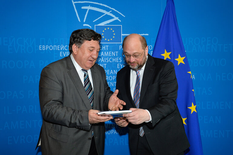 EP President meets with MEP Vladko Todorov PANAYOTOV