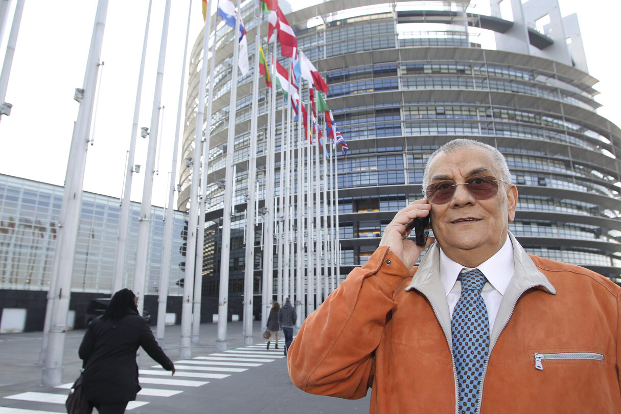 MEP Potito SALATTO in the European Parliament in Strasbourg