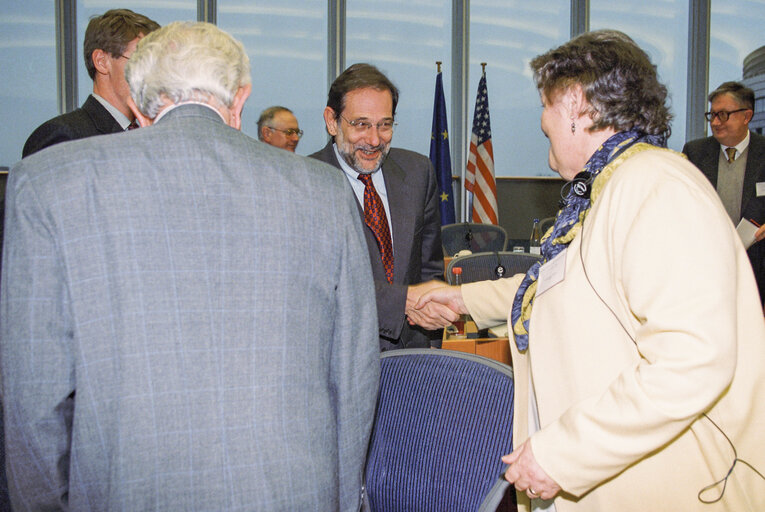 Fotografia 4: Exchange of views on EU-US relations with the European Commission members of the NTA Senior Level Group