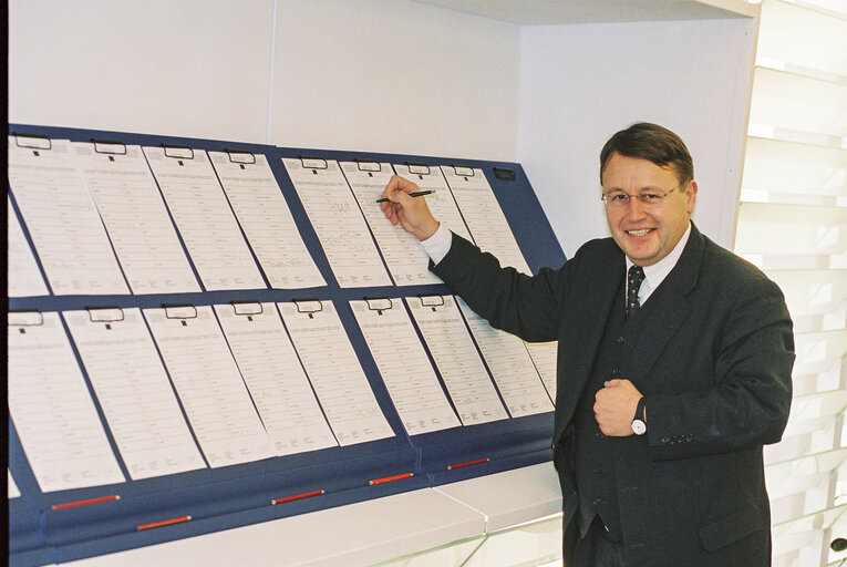 Fotografie 4: MEP Paul RUBIG at the European Parliament in Strasbourg