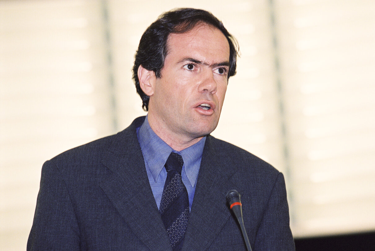 MEP Sergio MARQUES takes part in a plenary session in Strasbourg