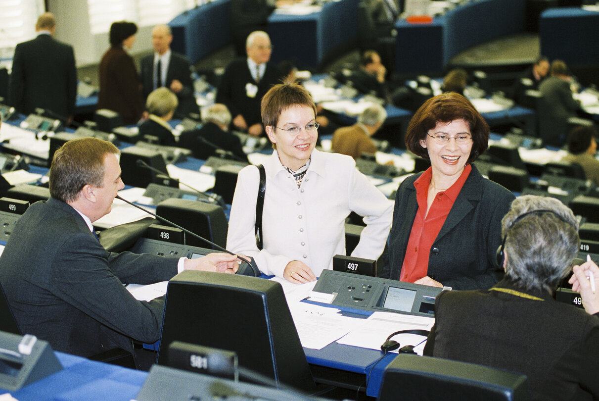 MEP Renate SOMMER in plenary session in Strasbourg