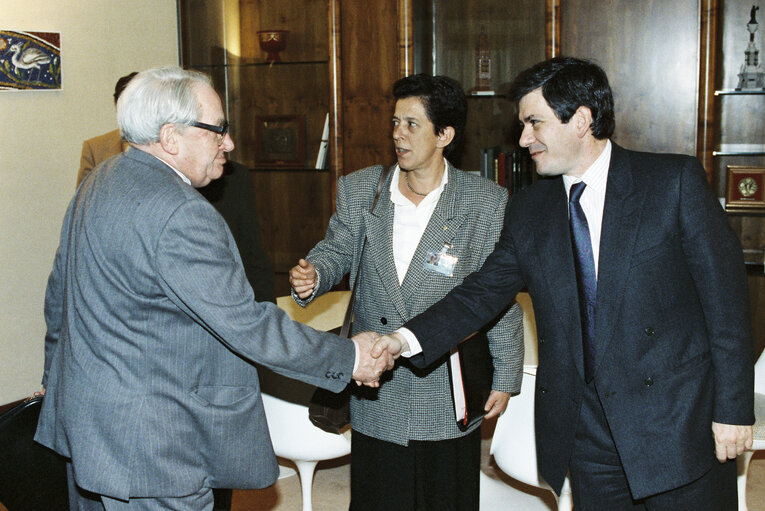 Fotografia 10: EP President meets with a delegation of mayors