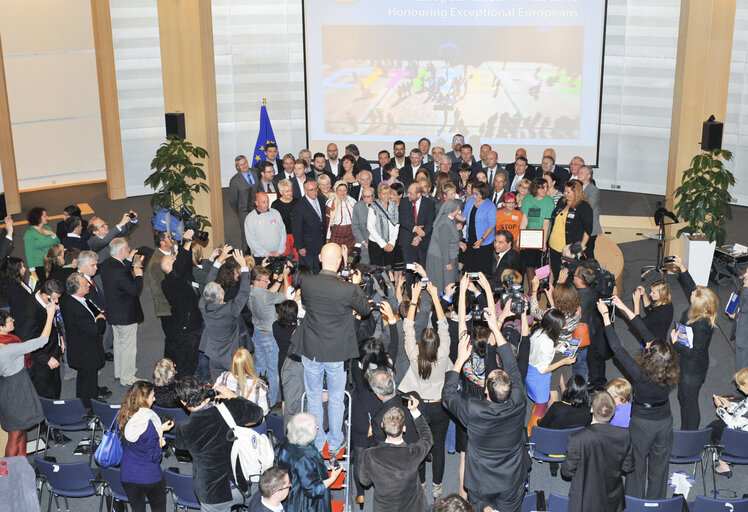 Nuotrauka 1: Awards European Citizen's prize 2013