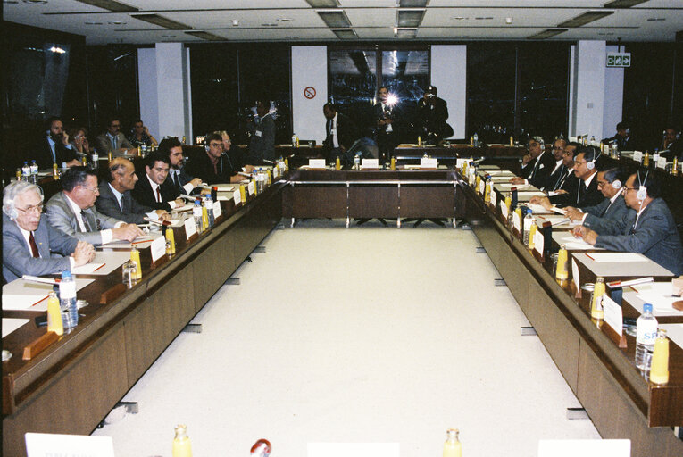 Fotogrāfija 18: The President of Bangladesh makes an official visit to the EP in Brussels