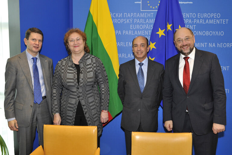 LEX signing with the Lithuanian Vice-Minister for European Affairs