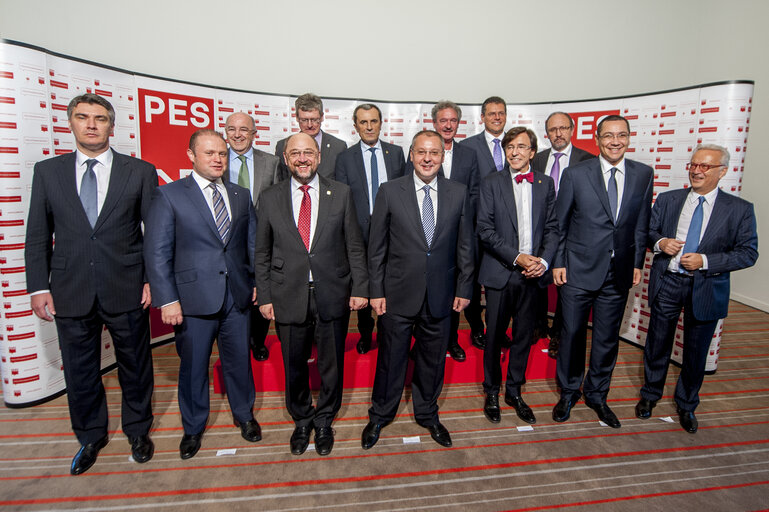 Fotografie 3: EP President at the European Socialist Party PES Preparatory Council Meeting.