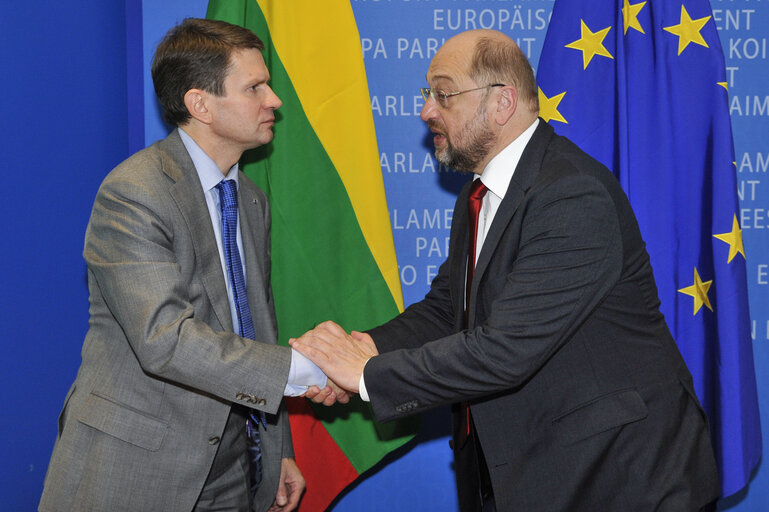 LEX signing with the Lithuanian Vice-Minister for European Affairs