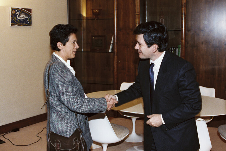 Fotografia 13: EP President meets with a delegation of mayors