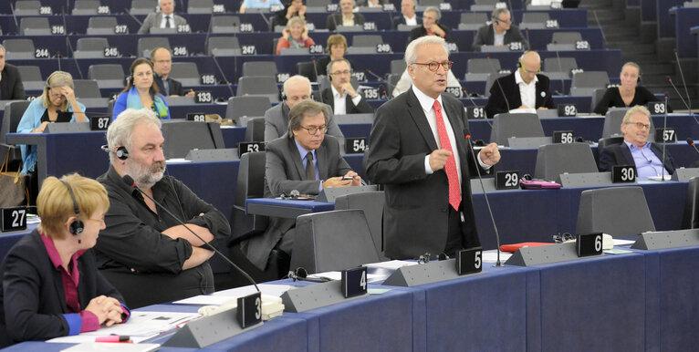 Fotografie 39: Preparations for the European Council meeting (24-25 October 2013)  Council and Commission statements during plenary session week 43 2013 in Strasbourg