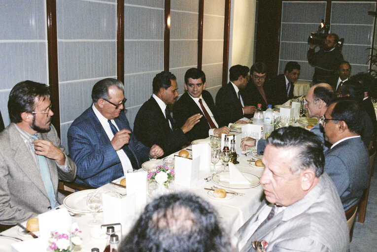 Fotogrāfija 29: The President of Bangladesh makes an official visit to the EP in Brussels