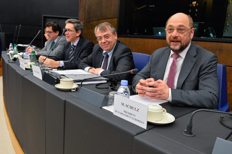 Fotografia 5: Conference of the Committees' Presidents, EP President at CCC for farewell of Klaus-Heiner LEHNE