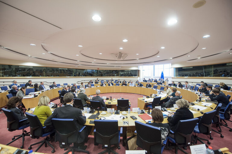 Fotografie 2: Conference of Presidents with an intervention by members of the Parliamentary Assembly of the Council of Europe.