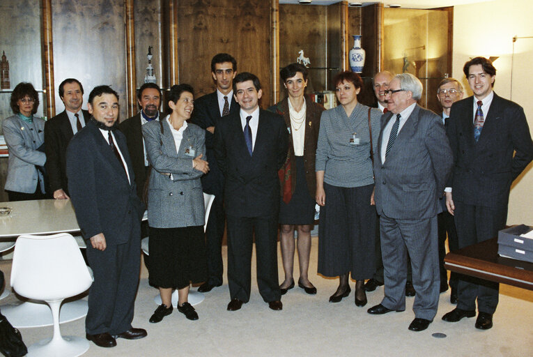 Fotografia 12: EP President meets with a delegation of mayors