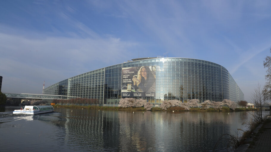 European Parliament in Strasbourg
