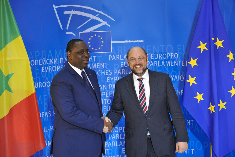 Foto 18: Official Visit of the President of Senegal to the European Parliament in Strasbourg