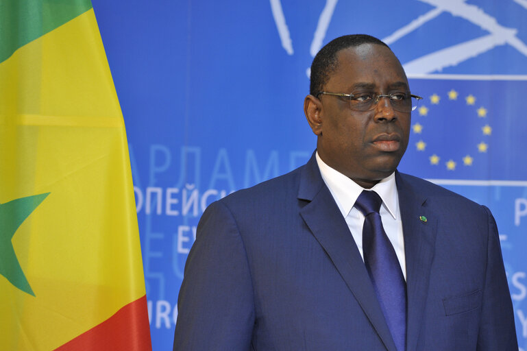 Fotó 17: Official Visit of the President of Senegal to the European Parliament in Strasbourg