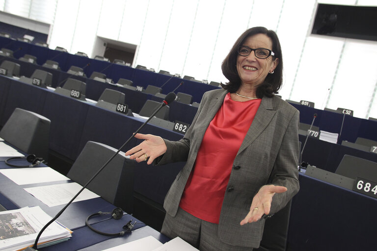 Nuotrauka 9: Christa KLASS during plenary session week 41 2013 in Strasbourg