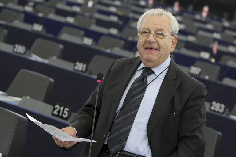 Fotografia 8: Plenary session week 41 2013 in Strasbourg - Rise of right-wing extremism in Europe  Council and Commission statements