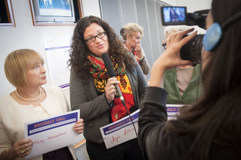 Fotografie 11: Brussels Call: Together for a Europe Free from Prostitution.